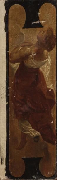 null Alexandre-Louis LELOIR, d’après Tintoret (Paris 1843-1884)
Figure féminine dans...
