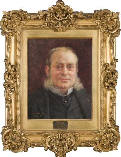 null étienne Dinet (Paris, 1861-1929)
Portrait de Charles Albert Antoine CORNILLE,...
