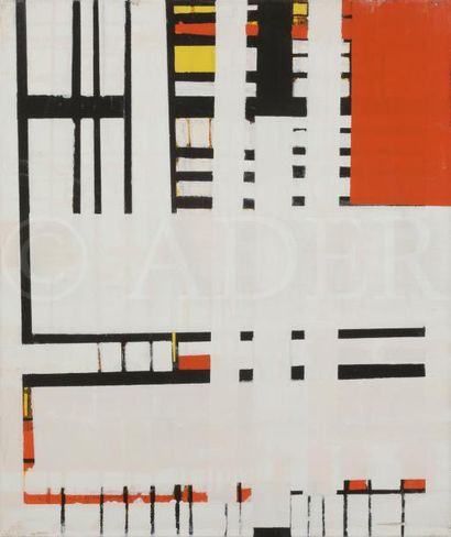 null Pierre DUCELLIER-WINDORF (1944-2007)
Composition
Acrylique sur toile. 
Signée...