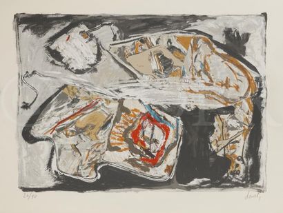 null Jacques DOUCET (1924-1994)
Composition
2 lithographies.
Signées.
65 x 50 cm...
