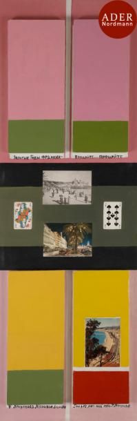 null Paul MANSOUROFF [russe] (1896-1983)
Bienvenu à Nice
Technique mixte, collage...