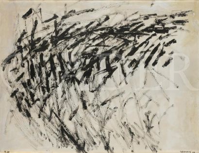 null Jacques GERMAIN (1915-2001)
Composition, 1960
Huile sur papier.
Signée et datée...