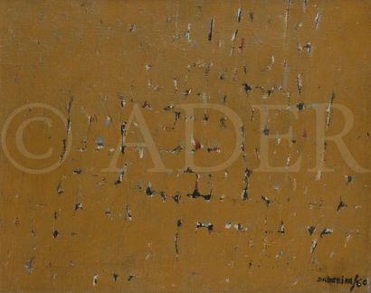 null Dikran DADERIAN (né en 1929) 
Composition, 1960
Huile sur toile.
Signée et datée...