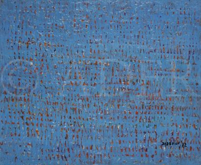 null Dikran DADERIAN (né en 1929) 
Composition, 1972
Huile sur toile.
Signée et datée...