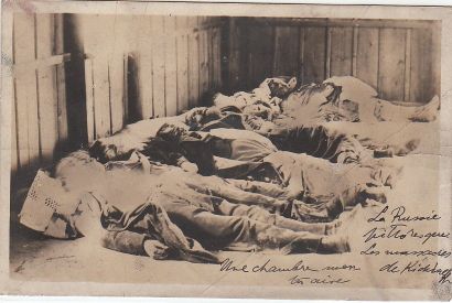 null ANTISEMITISME : carte postale des pogroms de KISCHENEFF ( CHISINAU - MOLDAVIE...