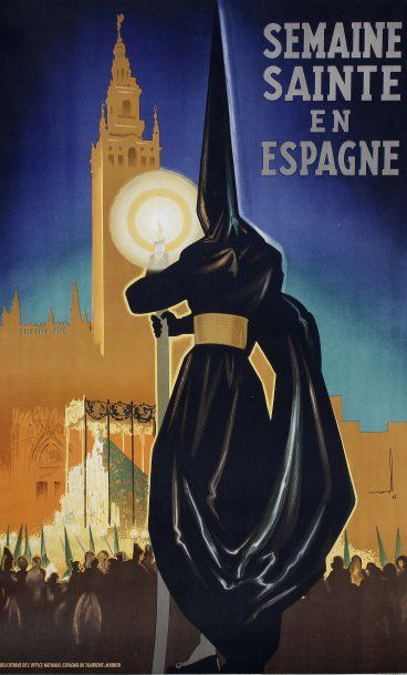 MORELL Semaine Sainte en Espagne, 1941 Publications de l'Office National espagnol...