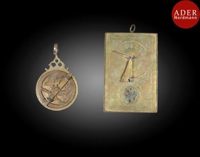 null Indicateur de qibla et astrolabe, Iran, Moyen- Orient, déb. XXe siècle
Cadran...