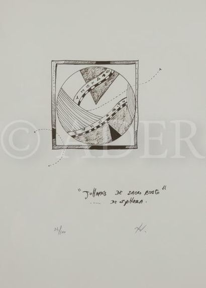 null Richard TEXIER (né en 1955)
Petit précis cosmographique, 1983
12 lithographies.
Monogrammées...