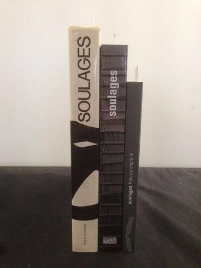 null [SOULAGES Pierre]
3 volumes dont Soulages, l’œuvres imprimés par Pierre Encrevé...