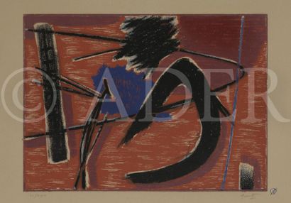 null Henri GOETZ [franco-américain] (1909-1989)
Composition
Lithographie.
Signée...
