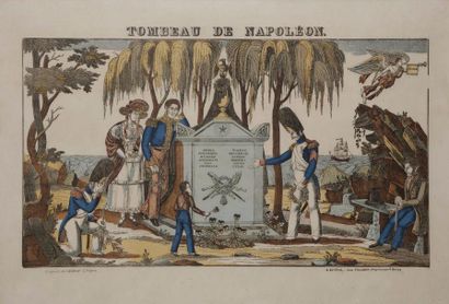 null Le Tombeau de Napoléon Ier et Le Tombeau de Napoléon III 
Deux retirages d’images...