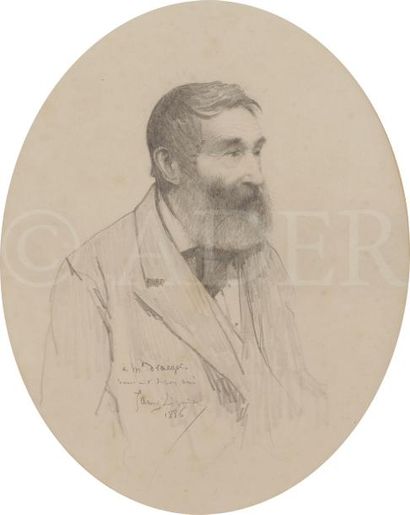 null James Camille LIGNIER (1880-1914)
Portrait de Monsieur Draeger, 1886
Dessin...