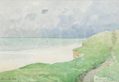 null Achille CLÉMENT (XIXe-XXe siècle)
Wimereux - Ambleteuse, 1908 à 1922
4 aquarelles.
Signées,...
