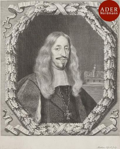 null Matthaeus Küsel (1629-1681)
 Léopold Ier, archiduc d’Autriche. Vers 1660. Gravé...