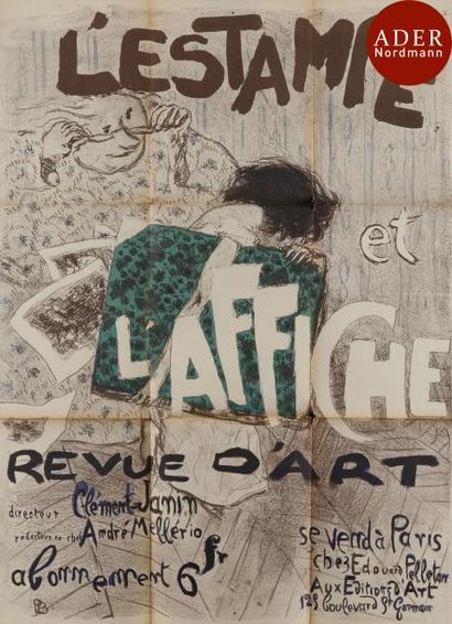 null Pierre Bonnard (1867-1947)
 L’Estampe et l’Affiche. Affiche. 1897. Lithographie....