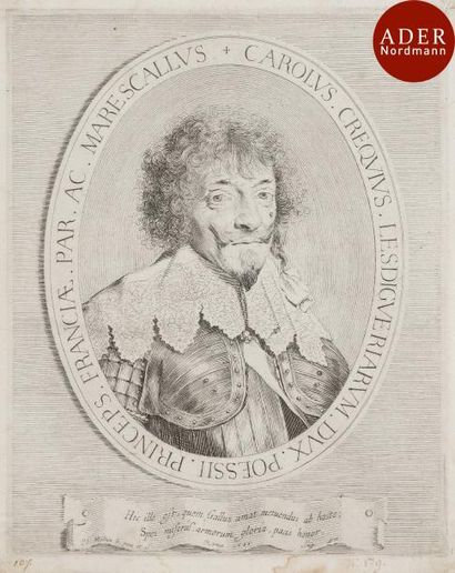 null Claude Mellan (1598-1688) 
 Charles Ier de Créquy, duc de Lesdiguières. 1633....