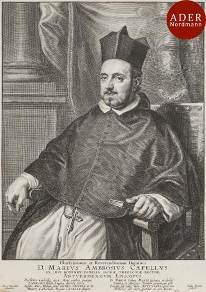 null Paul Pontius (1603-1688)
 Ambrosio Capello, évêque d’Anvers. Gravé d’après Diepenbeeck....