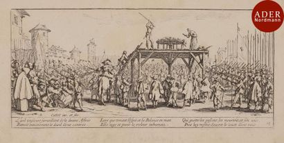 null Jacques Callot (1592-1635)
 Les Misères et malheurs de la Guerre. 1633. Eau-forte....