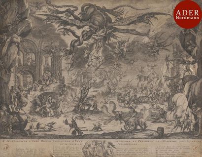 null Jacques Callot (1592-1635) (d’après)
 La Tentation de saint Antoine (2e pl.)....