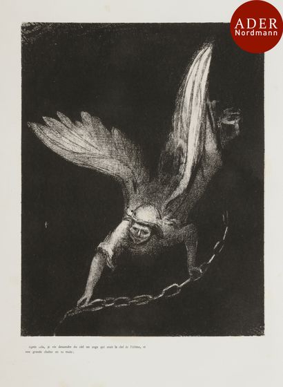 null Odilon Redon (1840-1916)
 Après cela, je vis descendre du ciel un ange… (Apocalypse...