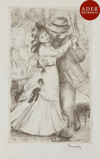 null Pierre-Auguste Renoir (1841-1917)
 La Danse à la campagne, 2e pl. Vers 1890....