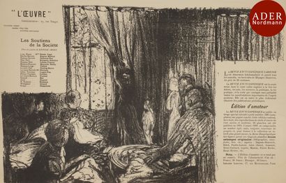 null Édouard Vuillard (1868-1940)
 Les Soutiens de la société, pièce en 4 actes de...