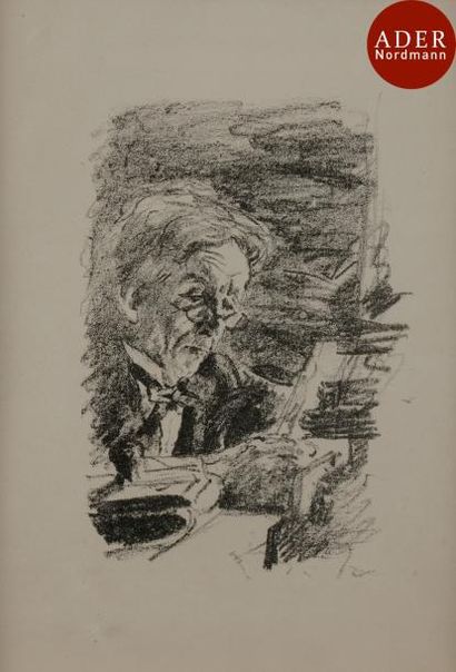 null Édouard Vuillard (1868-1940)
 Paul Léautaud. 1934. Lithographie. 155 x 210....