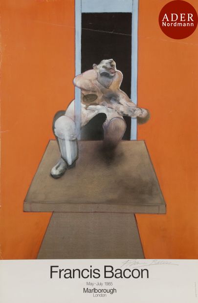 null Francis Bacon (1909-1992) (d’après)
 Affiche pour une exposition de l’artiste...
