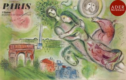 null Marc Chagall (1887-1985) (d’après)
 Roméo et Juliette. Paris, l’Opéra, le plafond...
