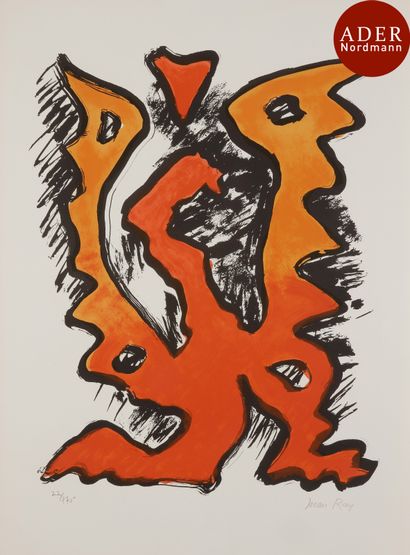 null Man Ray (Emmanuel Radnitsky, dit) (1890-1976)
 Mythologie moderne. 1969. Lithographie....
