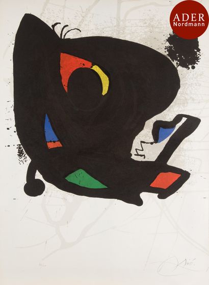 null Joan Miró (1893-1983)
 Miró, l’œuvre graphique. Affiche pour le Musée d’Art...