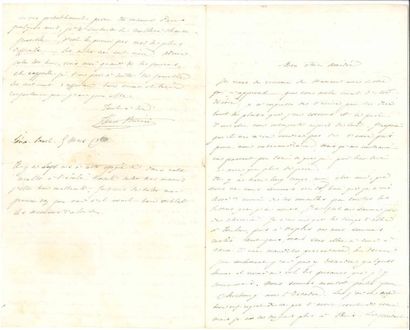 null Amédée BARBIE DU BOCAGE (1832-1890) géographe et historien. Environ 900 lettres...