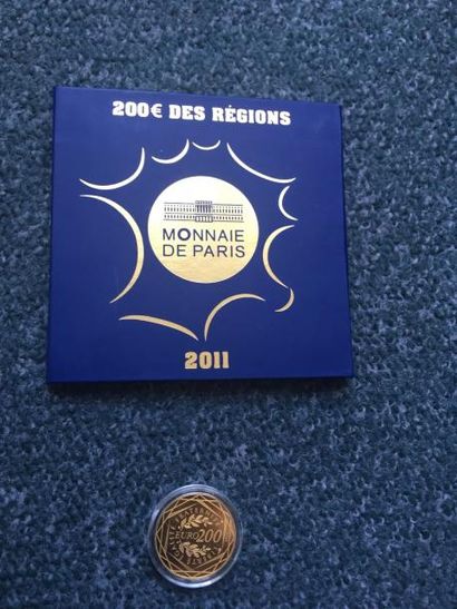 null 1 pièce de 200 Euros en or Monnaie de Paris, édition régionale - 2011

Frais...