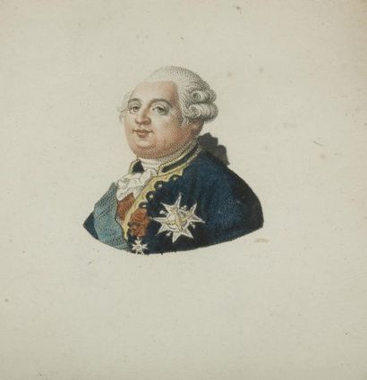 null Louis XVI / La famille royale du Roi Louis XVIII
Deux gravures faisant pendants...