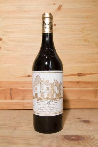 null 1 B, CHÂTEAU HAUT BRION (e.l.a.), GCC1 Graves, 1998.