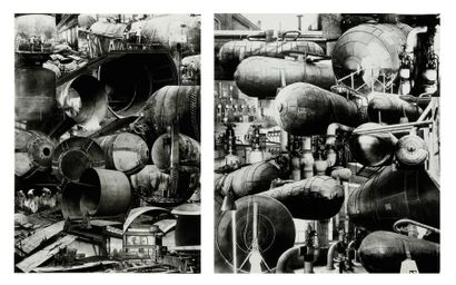 César Domela (1900-1992) 7 Photomontages. 1928-1934. Porfolio édité à 50 exemplaires...