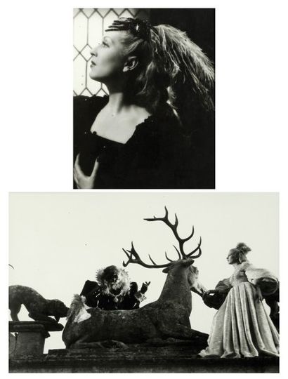 null La belle et la bête, 1946. De Jean Cocteau, avec Jean Marais et Josette Day....