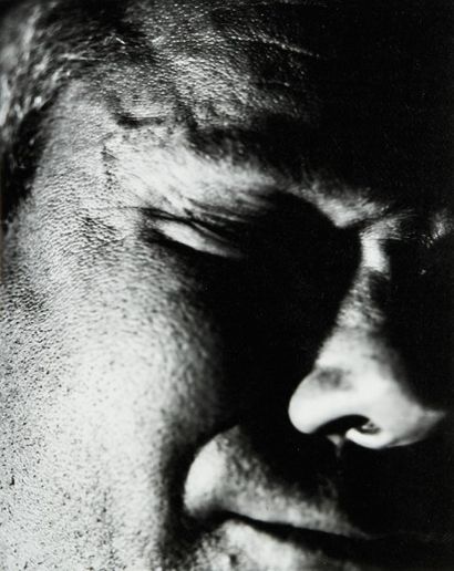 Dieter Appelt (né en 1935) Autoportrait, 1986. Epreuve argentique d'époque sur papier...