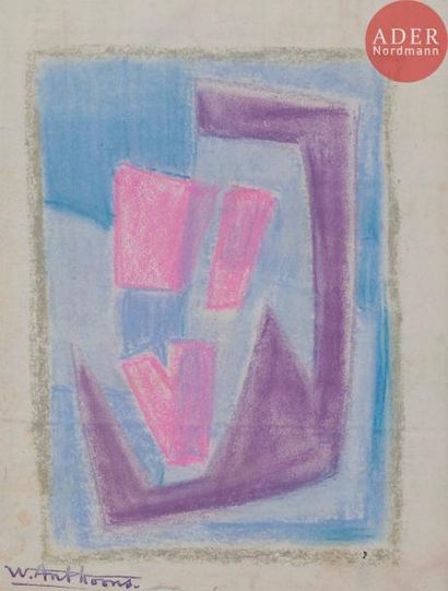 null Willy ANTHOONS [belge] (1911-1983)
Composition
Crayon gras.
Porte le timbre...
