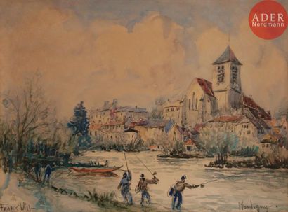 null FRANK-WILL (1900-1951)
Vue de Montigny
Aquarelle.
Signée en bas à gauche.
Située...