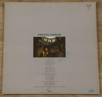 null PROCOL HARUM
« Procol’s Ninth » Chrysalis CHR 1080 U.K. 1975 Signé par les membres...