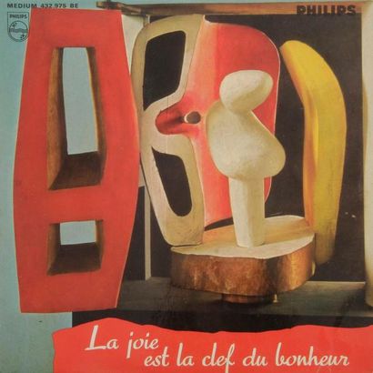 null LE CORBUSIER
« La joie est la clef du bonheur » Impression sur pochette disque....