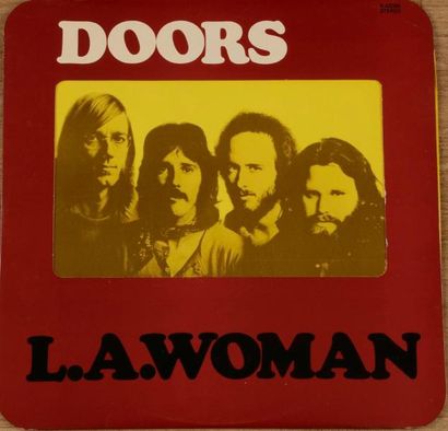 null THE DOORS 
« L.A. Woman » Elektra 42090 France 1970. 31 x 31 cm - 12 x 12 i...