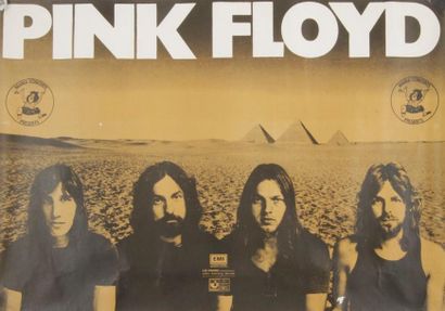 null PINK FLOYD
Affiche promotionnelle 1975. 84 x 59 cm