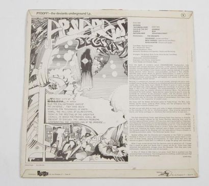 null THE DEVIANTS
« Ptooff! « Sire STEC LP 97. France, 1968. 31 x 31 cm - 12 x 12...