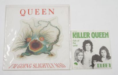 null QUEEN
« I’m going slightly mad » Picture disque. Impression sur disque. Offset...