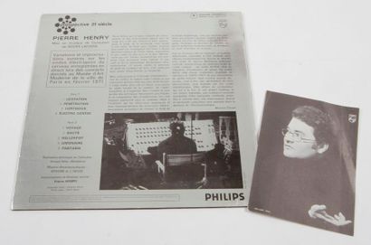 null PIERRE HENRY
« Mise En Musique du Corticalart De Roger Lafosse » Label Philips...