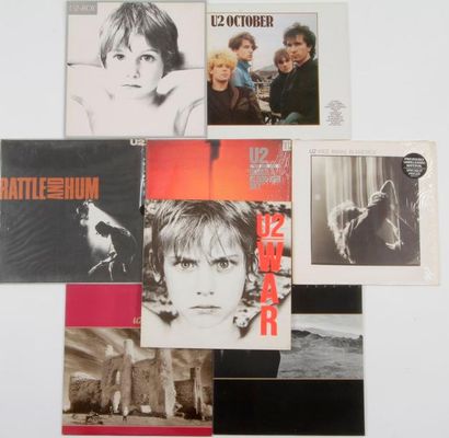 null U2
Ensemble de 8 disques. 31 x 31 cm - 12 x 12 inches