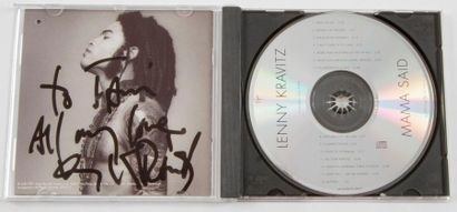 null LENNY KRAVITZ
CD « Mama said » Dédicacé et signé à l’intérieur par Lenny Kr...