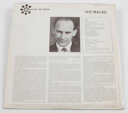 null IVO MALEC
« Sigma » Label Philips 836 891 DSY Édition France 1969